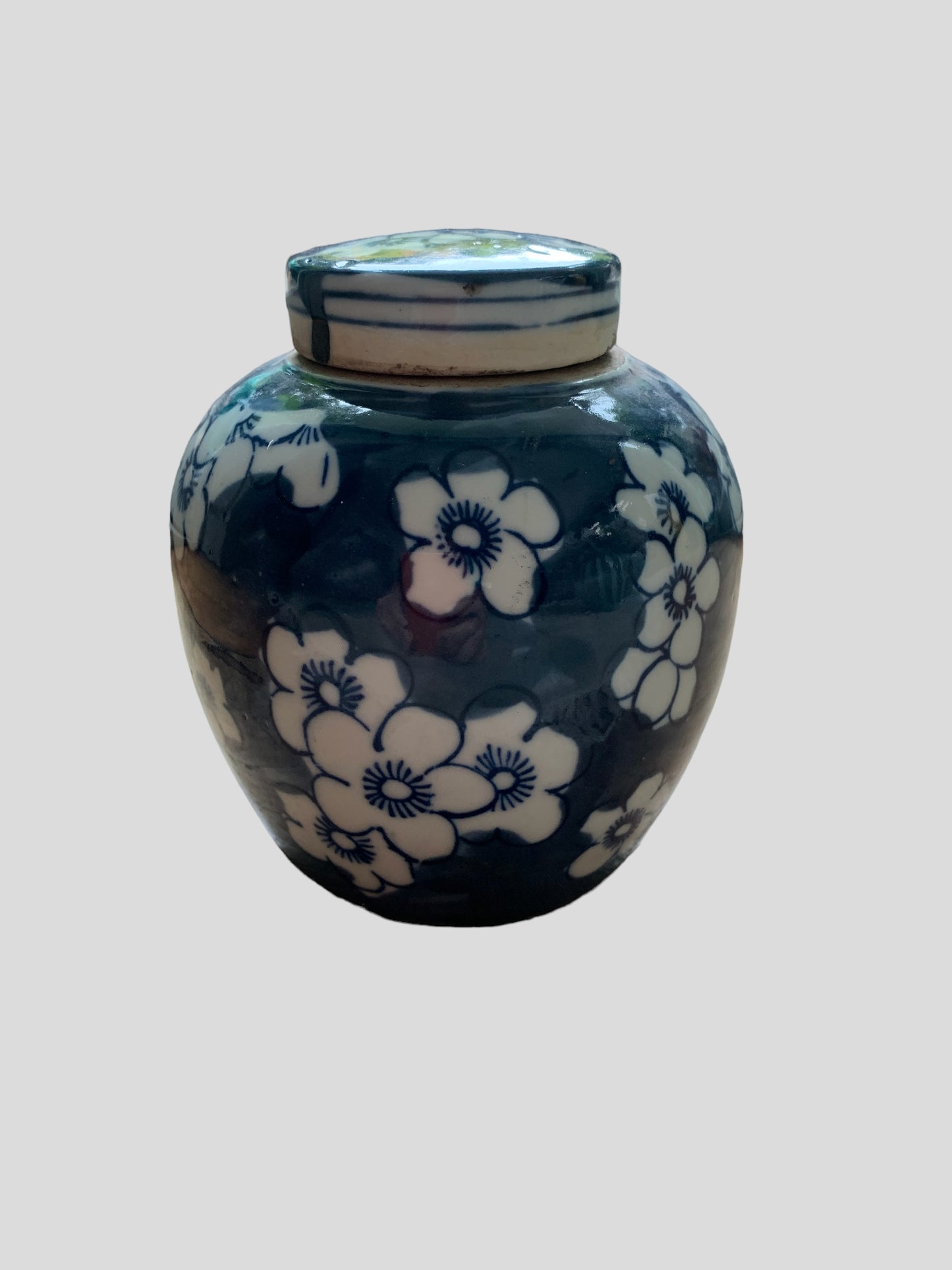 Plum Blossom Ginger Jar - Mini
