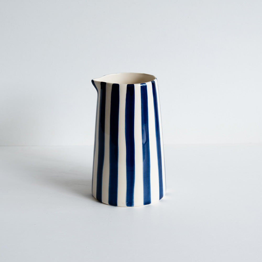 Large Candy Striped Jug