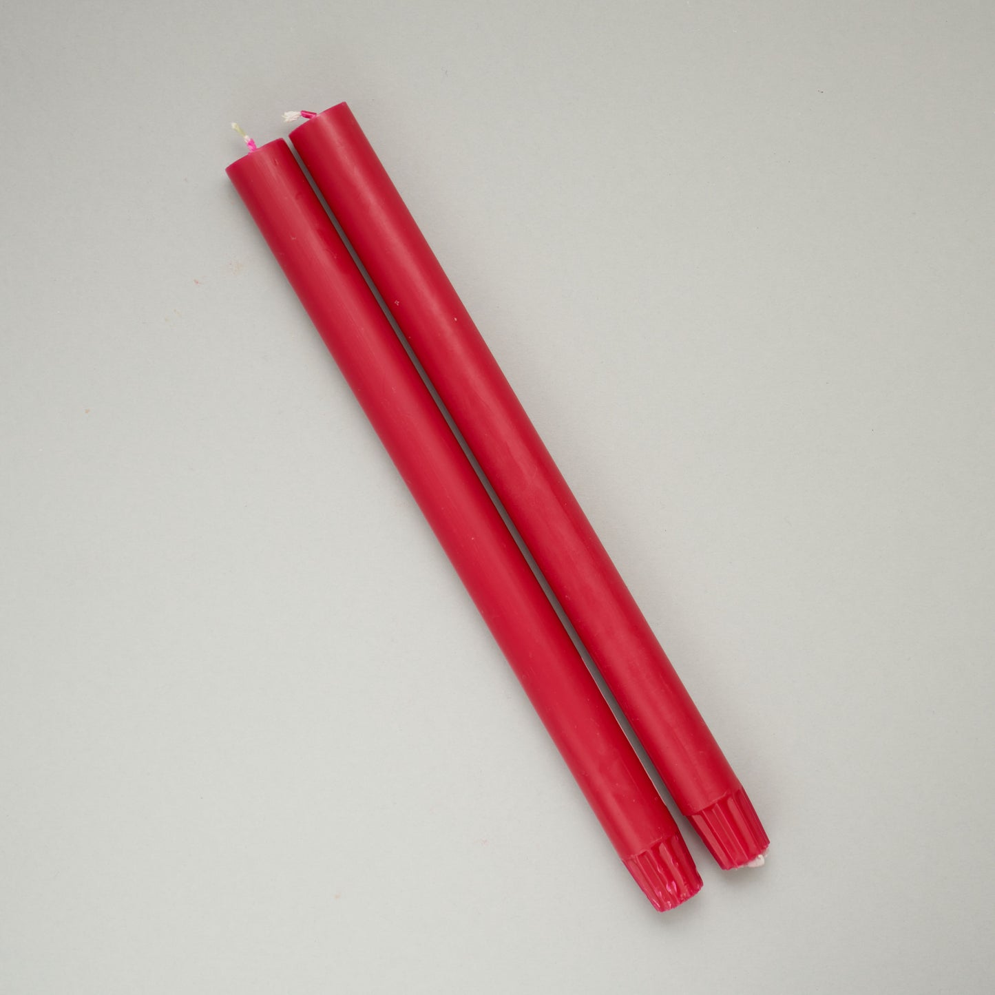 Coloured Dining Candle - Cerise (Single)