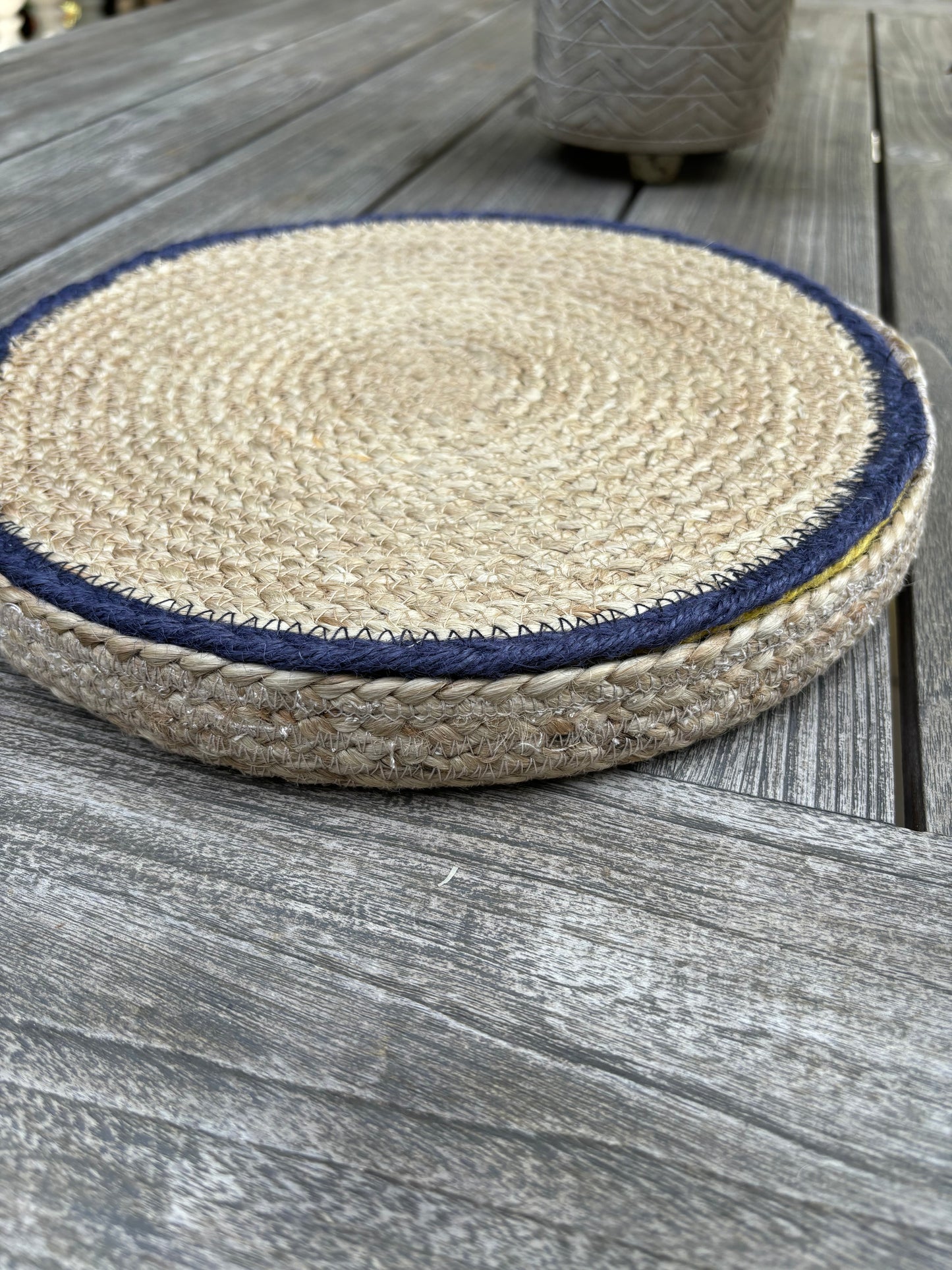 Jute Placemats, Navy - Set of 6