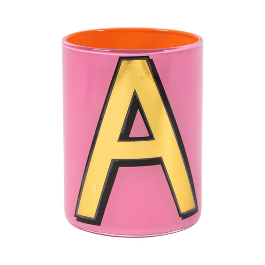 Alphabet Brush Pot - A