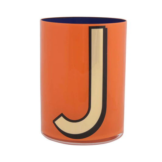 Alphabet Brush Pot - J