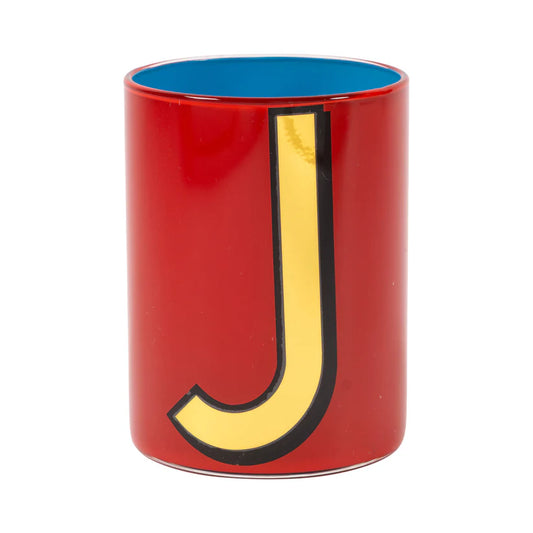 Alphabet Brush Pot - J