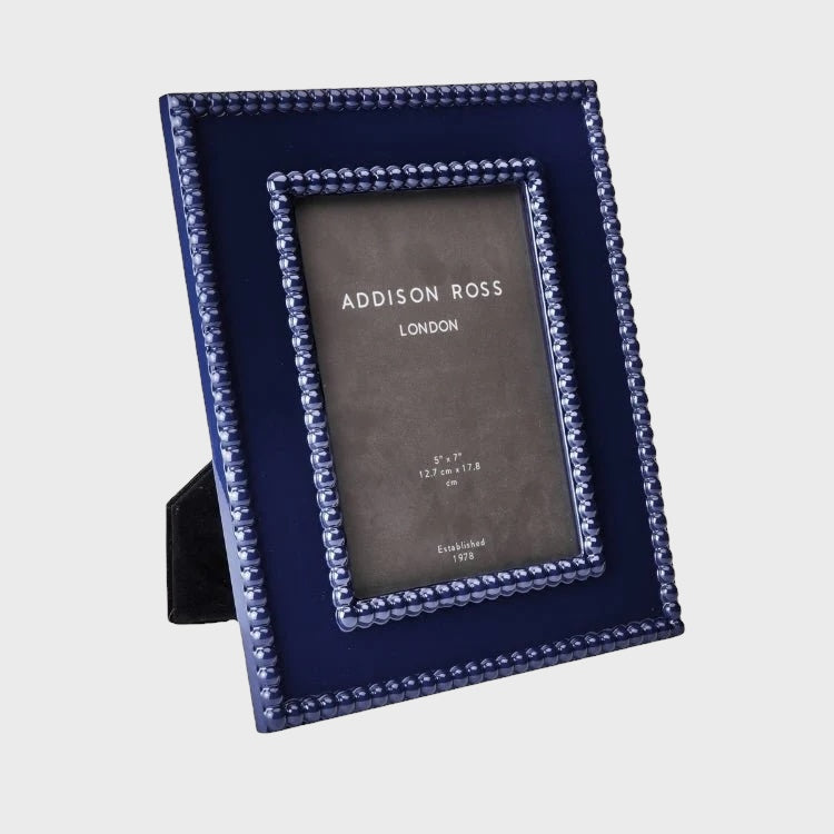 Bobbin Photo Frame - Navy