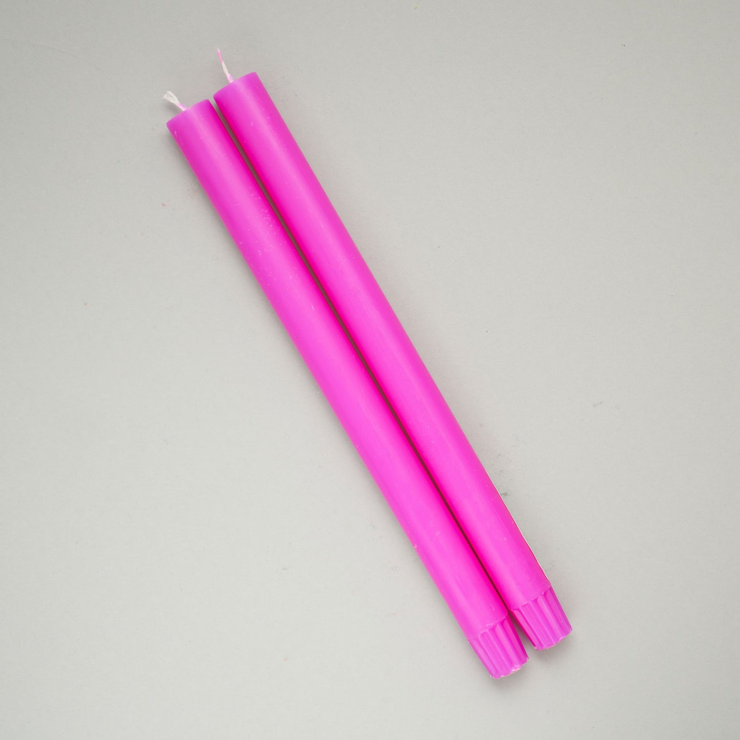 Coloured Dining Candle - Fluoro Purple (Single)