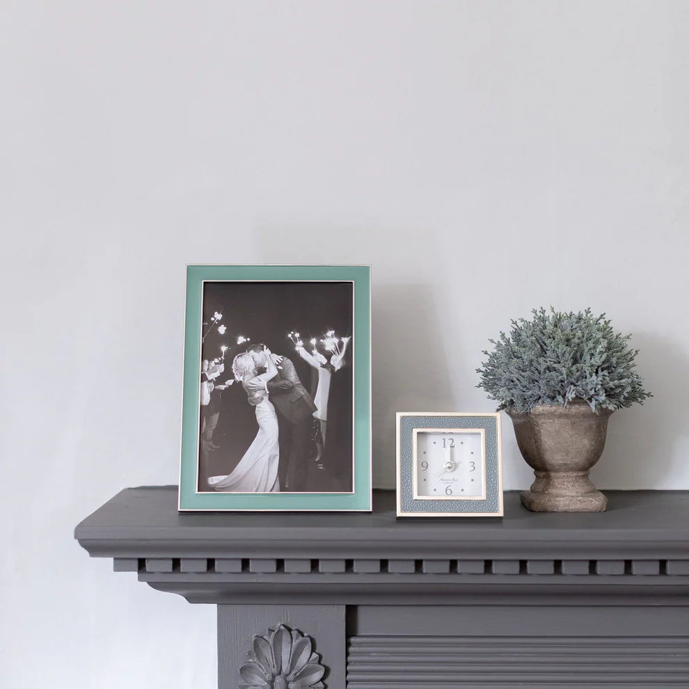 Enamel Photo Frame - Duck Egg