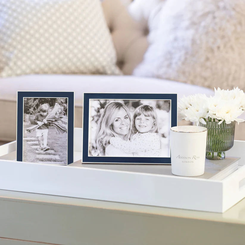 Enamel Photo Frame - Navy