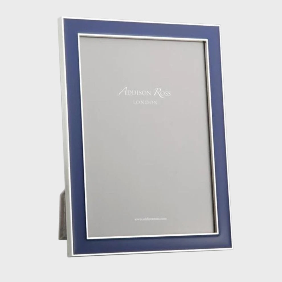 Enamel Photo Frame - Navy