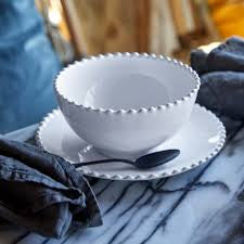 Pearl White Cereal Bowl
