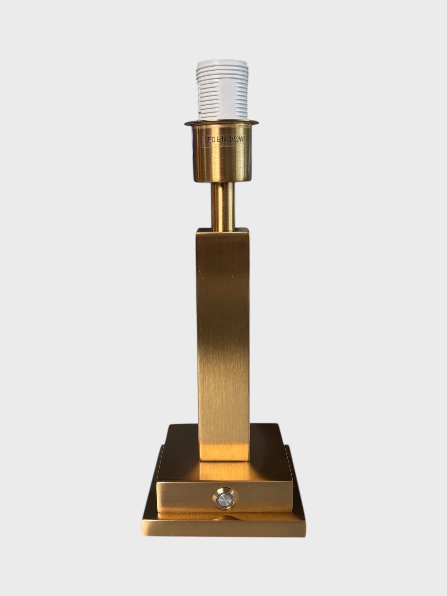 Rechargeable Table Lamp with Scallop Watermelon Shade