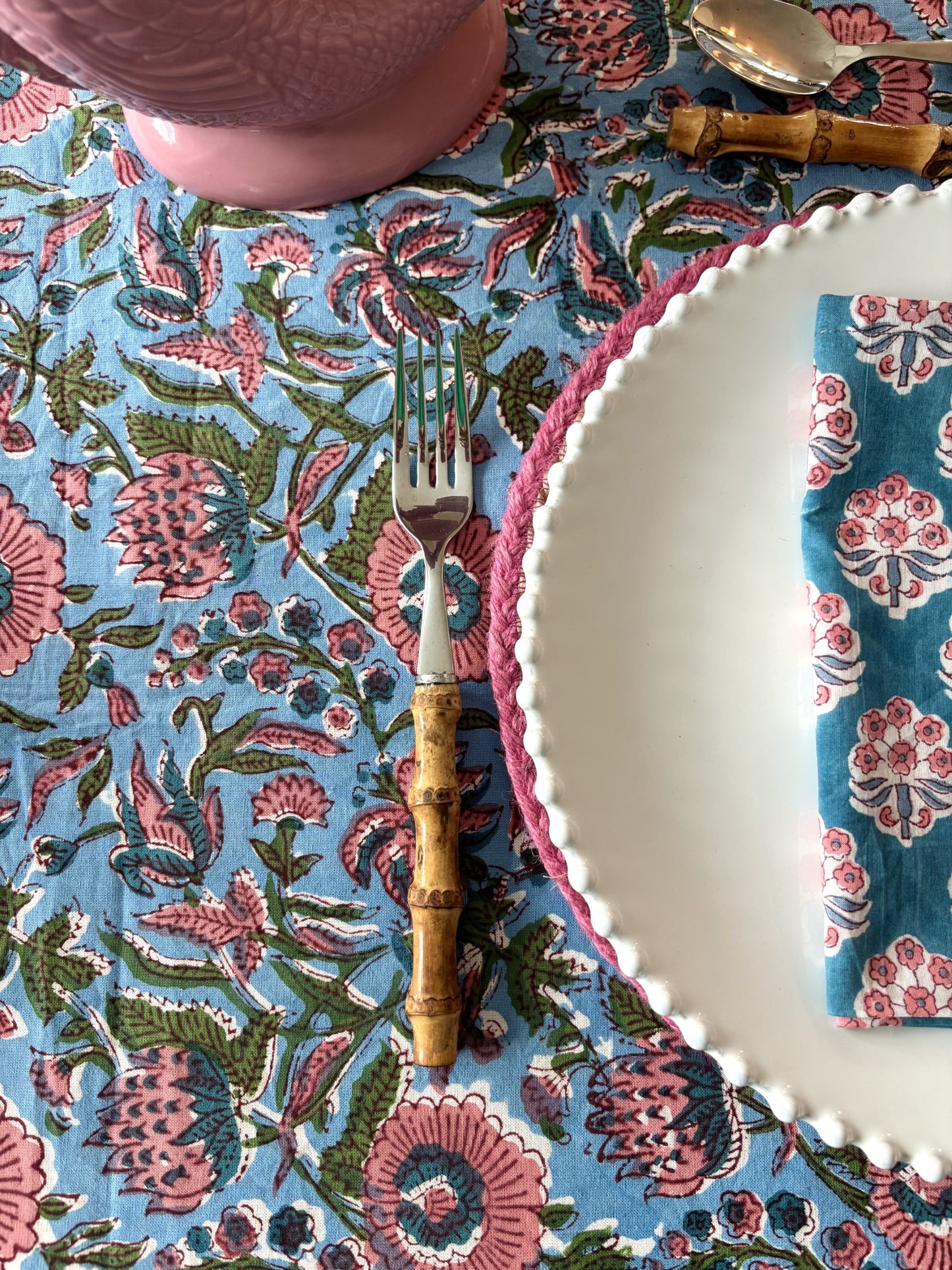 Jaipur Bloom Tablecloth