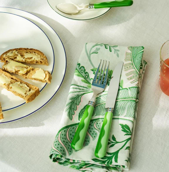 Wave Cutlery - Leaf & Apple Green (16-Piece Set)