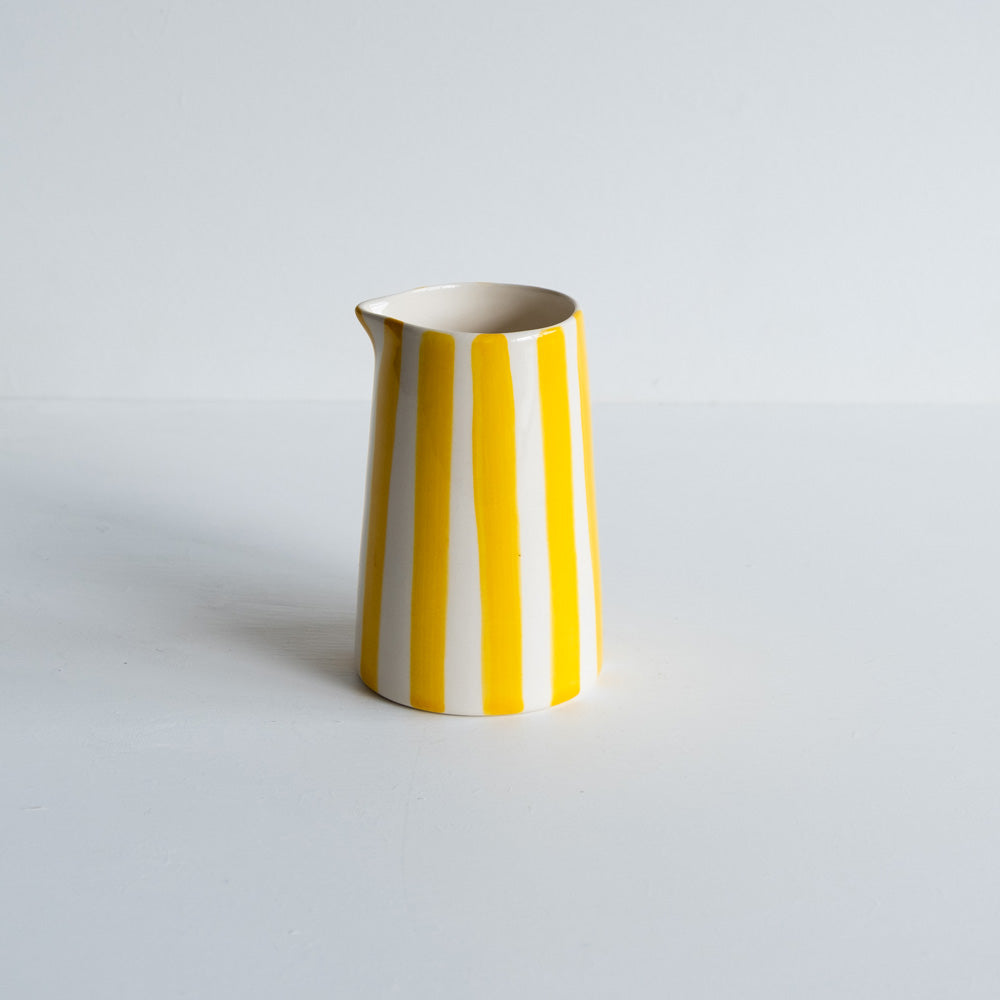 Candy Striped Creamer Jug