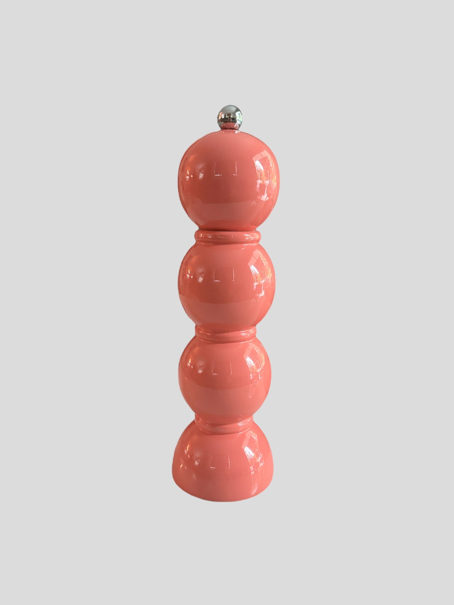 Bobbin Salt or Pepper Grinder - Coral