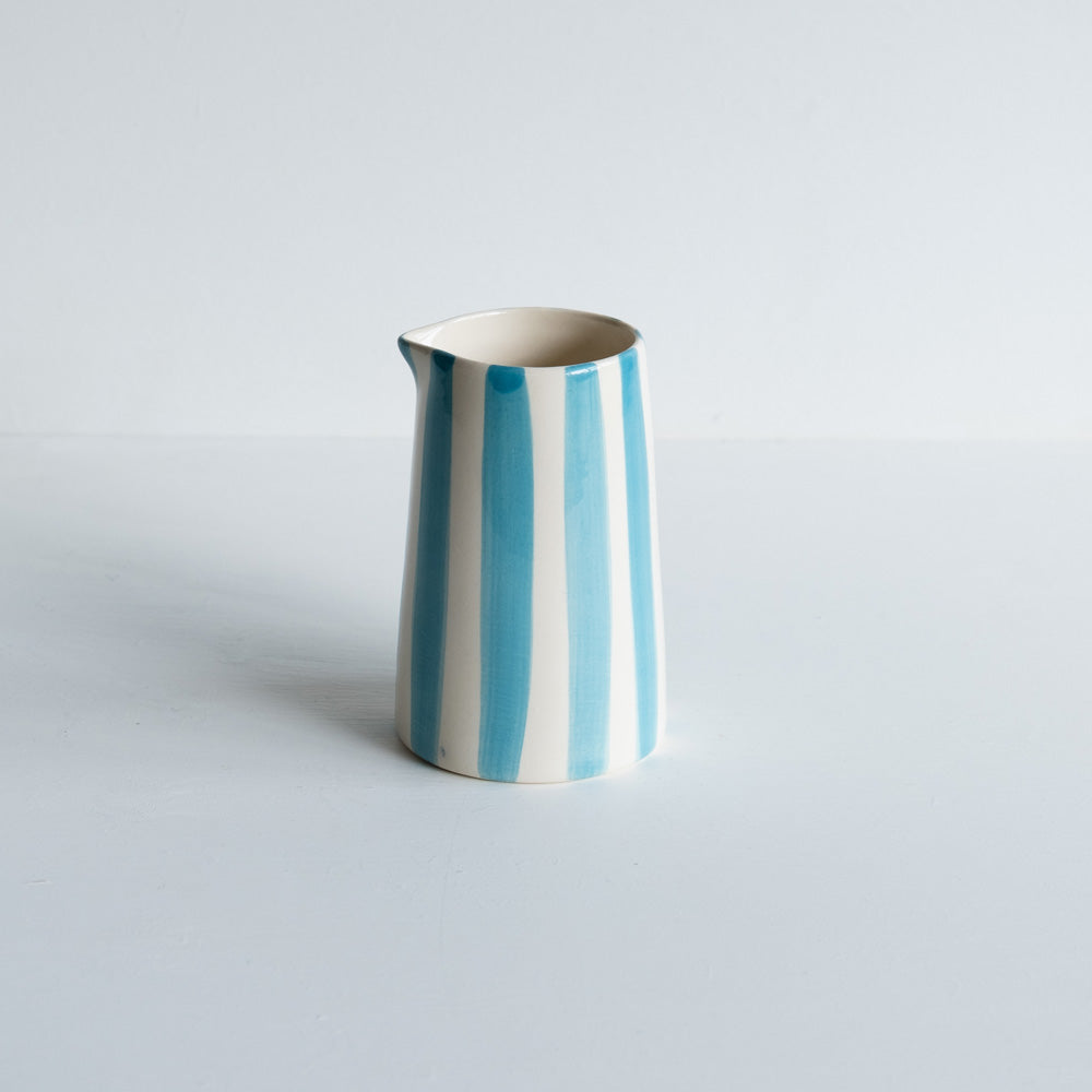 Candy Striped Creamer Jug