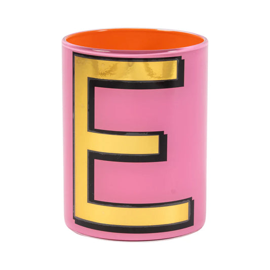 Alphabet Brush Pot - E