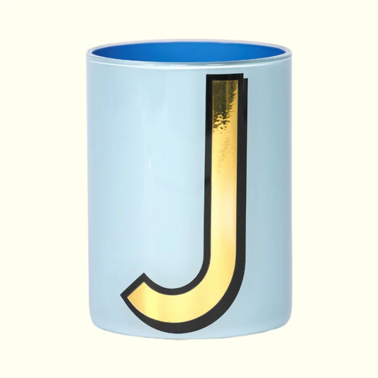 Alphabet Brush Pot - J