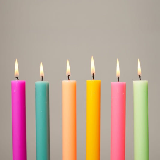 Neon Nights - Box of 12 Candles