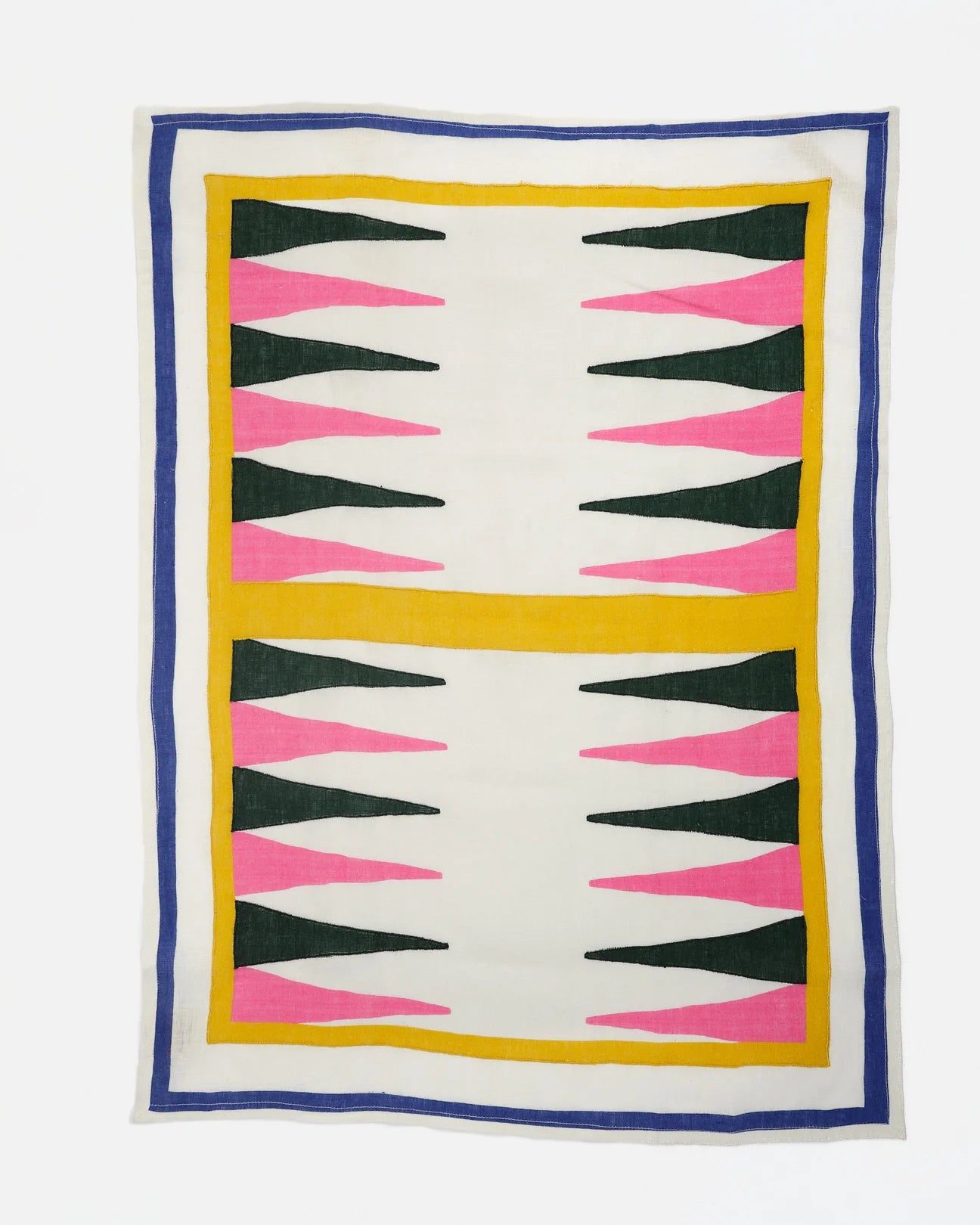 Backgammon Tea Towel - 100% Linen