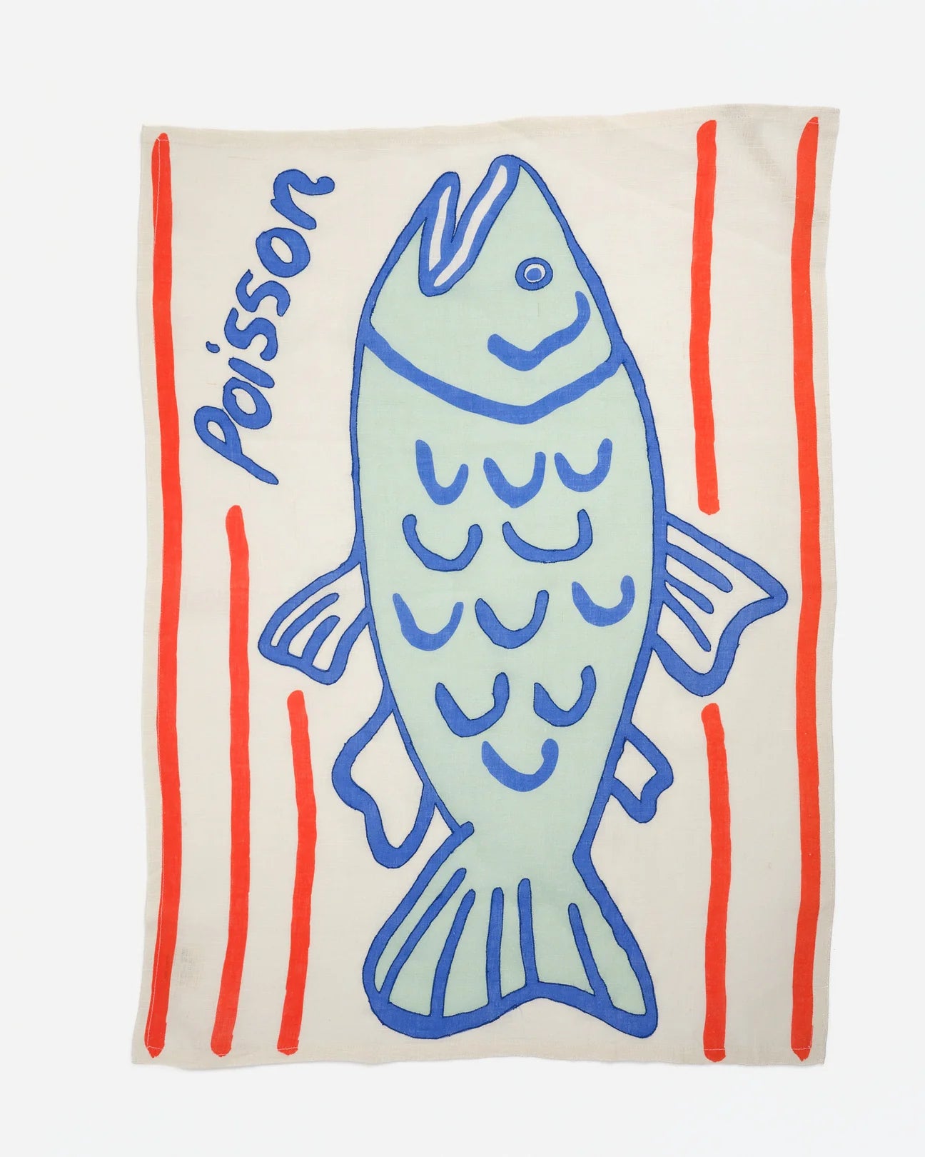 Poisson Tea Towel - 100% Linen