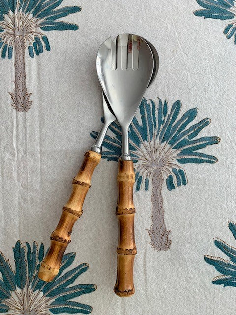 Bamboo Handled Salad Servers