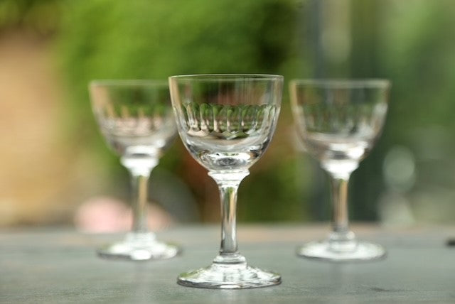 Liqueur Glasses with Lens Design - Set of 6